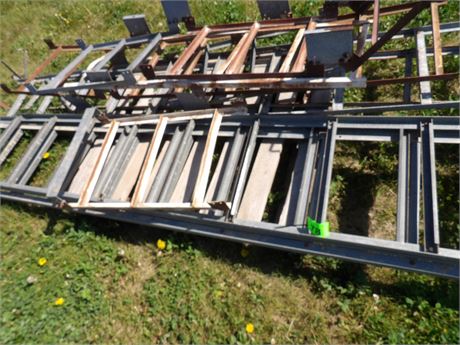 ASSORTMENT STEEL LADDERS