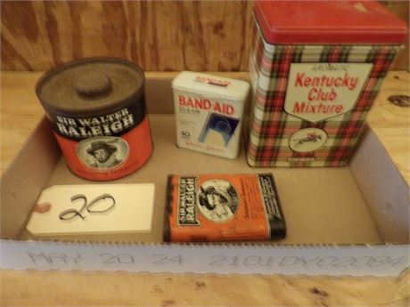 VINTAGE TINS