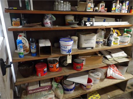 LARGE SHELF AREA CLEAN UP