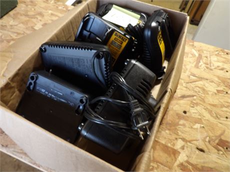 DEWALT CHARGERS  12/20 VOLT