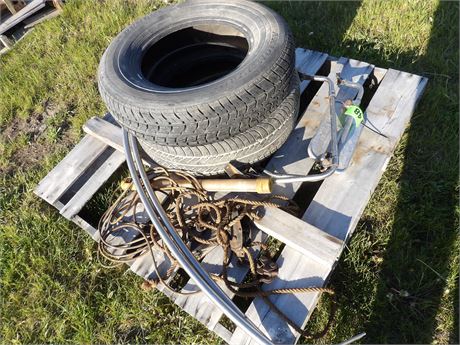 15" TIRES - TRUCK MIRROR - ETC
