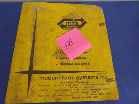 MFS 1973 Grain Storage Dealer Manual
