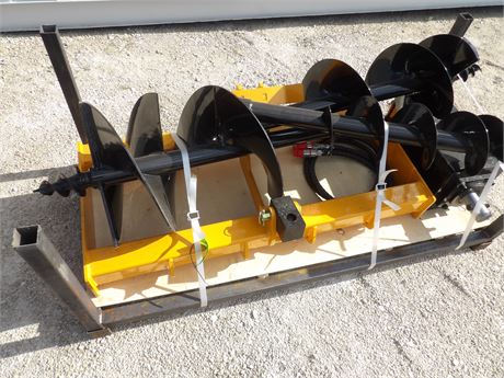 skid steer loader auger and extra rod