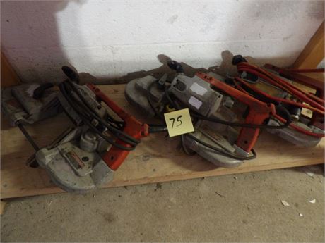 HAND BAND SAWS ( 3 TOTAL )