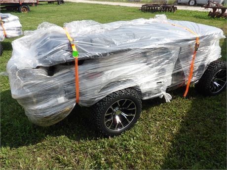 SDLOOL OFF ROAD GOLF CART ( WHITE ) W/ FRONT  BASKET- 4 SEATER