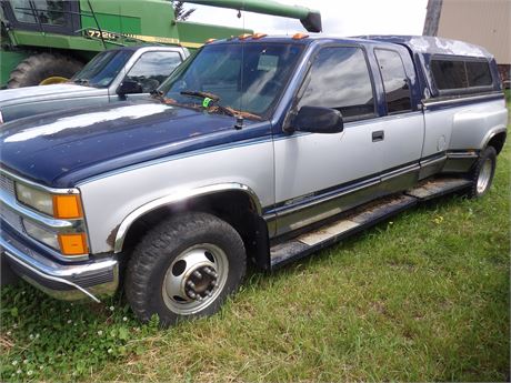 CHEVROLET 3500 DUALLY TRUCK (D) 2WD-TURBO- NOT RUNNING - HAS TITLE