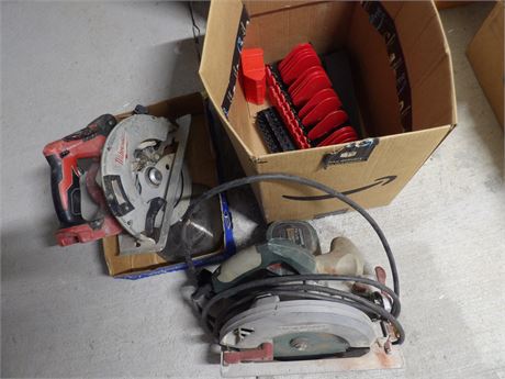 MILWAUKEE CORDLESS SAW - ELECTRIC SAW - ORGANIZER PARTS
