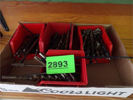 ASSORTMENT OF DRILL BITS