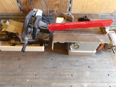 MITER SAW - TABLE SAW - ETC