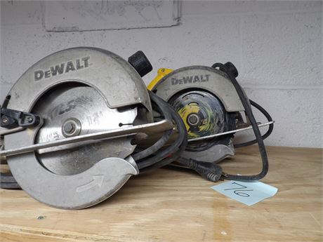 DEWALT SAWS