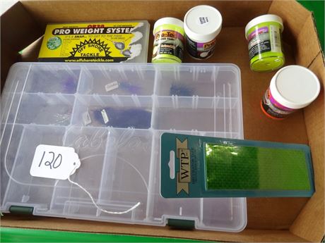 POWDER PAINT FOR LURES & JIGS-DECORATOR TAPE-LINE WEIGHTS PLUS MORE
