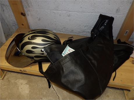 HELMET - LEATHER BIKE APPAREL