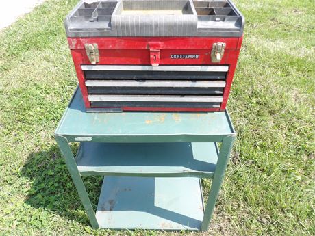CRAFTSMAN TOOL BOX W / STAND