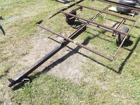 SINGLE AXLE TRAILER FRAME