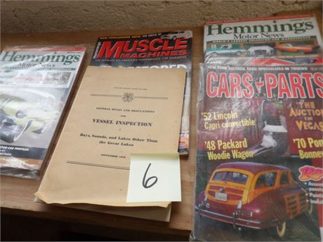 HEMMINGS MOTOR NEWS - CAR & PARTS - MUSCLE MACHINES MAGAZINES