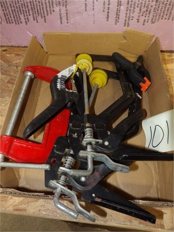 ASSORTMENT OF CLAMPS