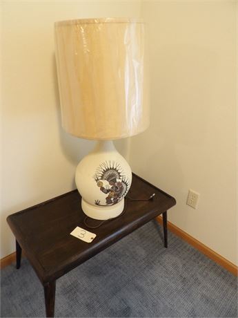 SOUTHWESTERN LAMP - END TABLE