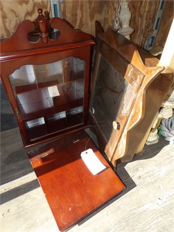 VINTAGE DISPLAY CABINETS ( SMALL )