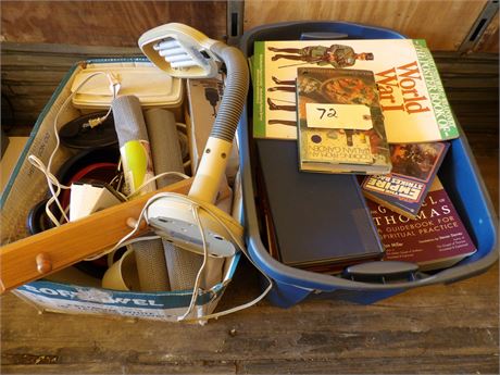 MISC BOOKS - LAMP - DRAWER LINERS