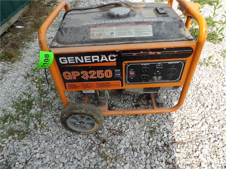 GENERAC GP3250 GENERATOR