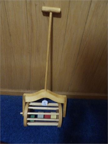 WOODEN PUSH TOY