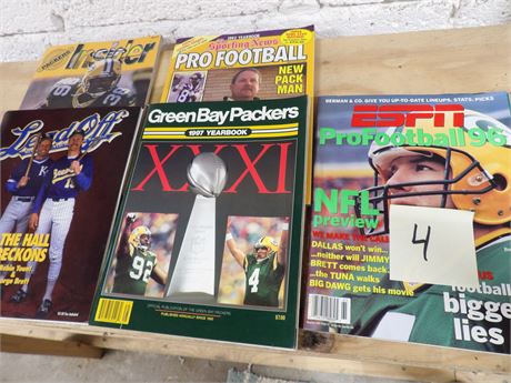 1997 PACKER YEARBOOK - ESPN - INSIDER MAGAZINES ETC