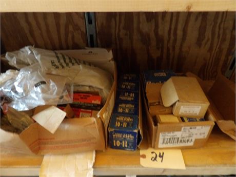 HARDWARE LOT - SCREWS - NAILS - ETC