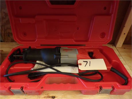 MILWAUKEE RECIPROCATING SAW