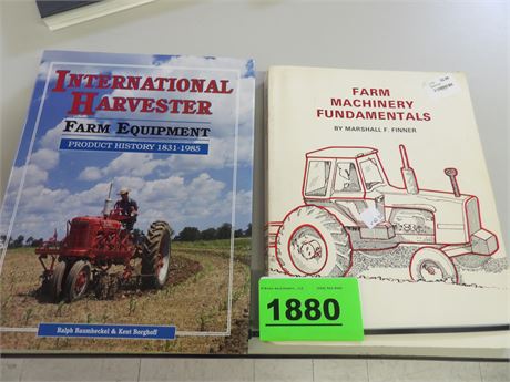 INTERNATIONAL HARVESTER 1831-1985 & FARM MACHINERY FUNDAMENTALS