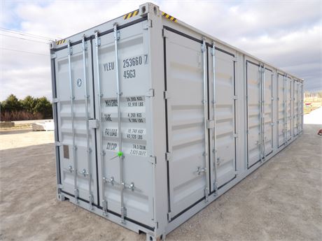 40' HQ ONE TRIP MULTI DOOR CONTAINER