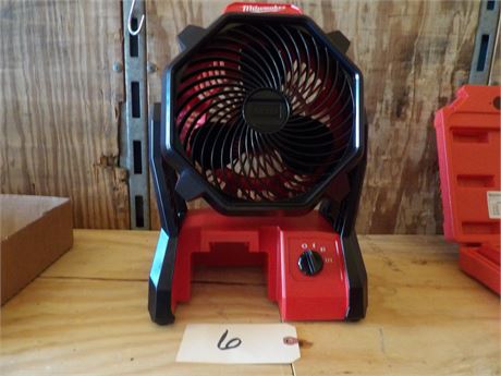 MILWAUKEE CORDLESS FAN 18