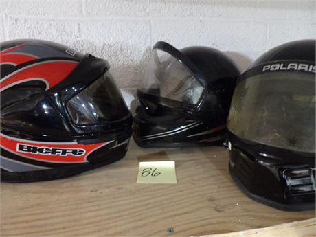 3 HELMETS