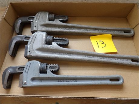 PIPE WRENCHES 18" ETC