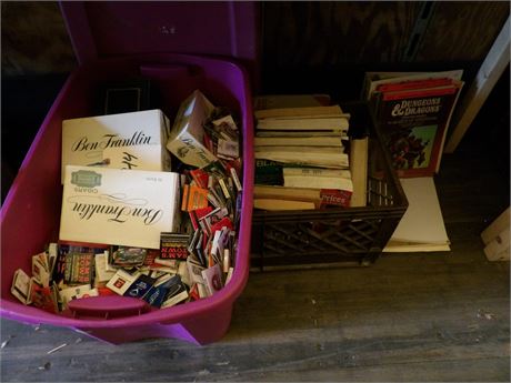 CIGAR BOXES - BOOKS OF MATCHES