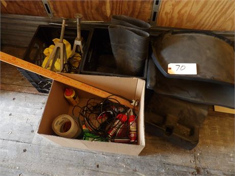 BOOTS - SEAT - JACK STANDS - ETC