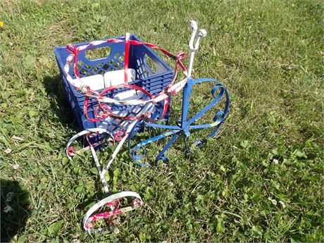 TRICYCLE FLOWER POT HOLDER - ETC