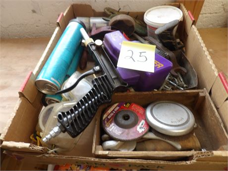 FLAT FULL - GREASE - WRENCHES - ETC
