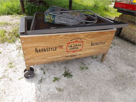 NAPA STYLE ROASTING BOX W / CHARCOAL