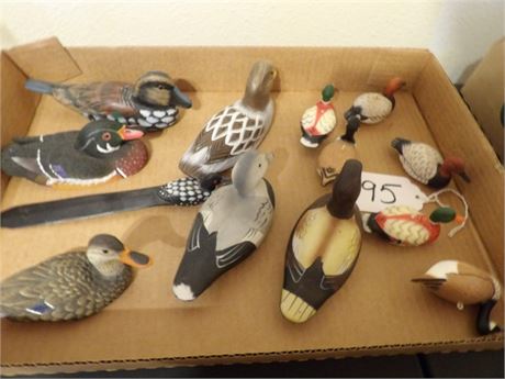 WOODEN & CERAMIC DUCKS