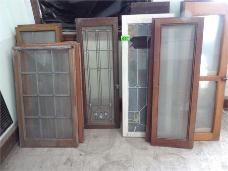 VARIETY LEAD GLASS WINDOWS ETC