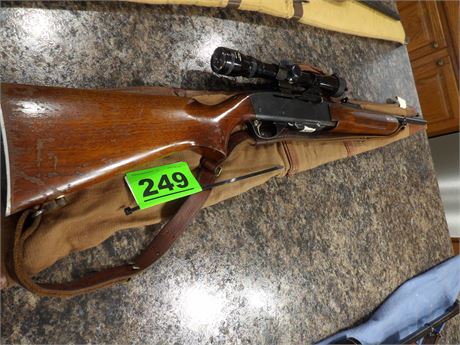 REMINGTON 308 CAL SEMI AUTO W / SCOPE