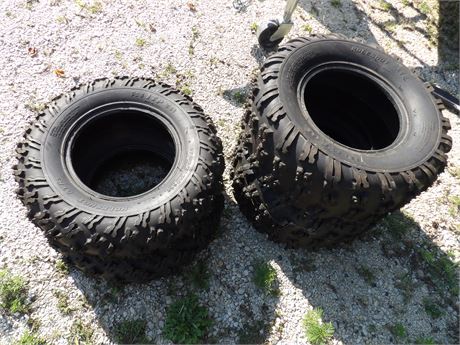 ATV TIRES FRONT - REAR 12" RIMS