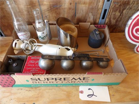 HAND MIXER - GLASS BOTTLES - PLUS MORE