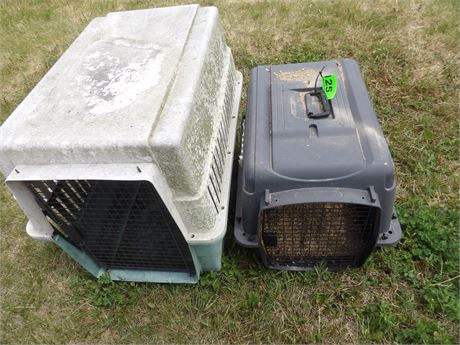 2 PET CARRIERS