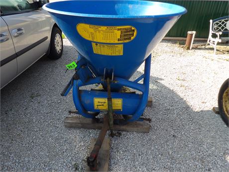 FERTILIZER/SEED SPREADER 3 PT. 540 PTO