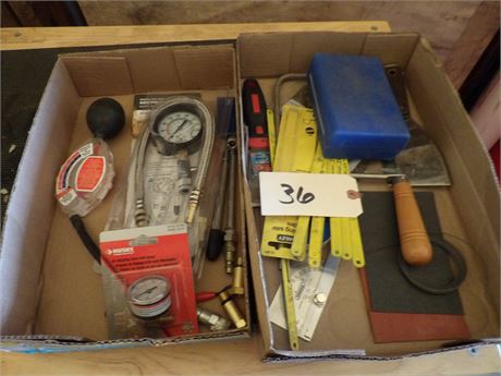 2 FLATS - HACKSAW BLADES - PLUS MORE