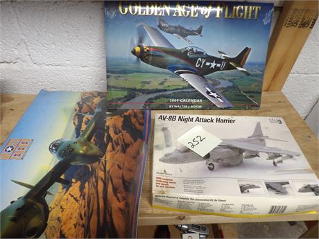 FIGHTER PLANE CALENDARS ETC