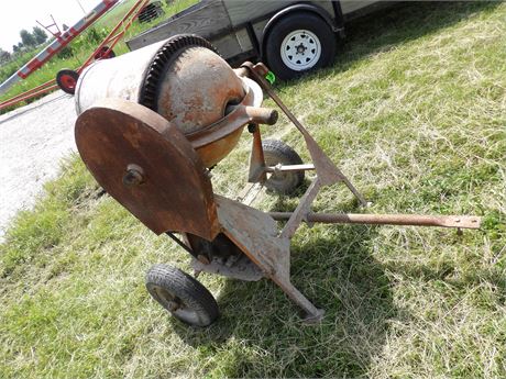 CEMENT MIXER W / ELECTRIC MOTOR