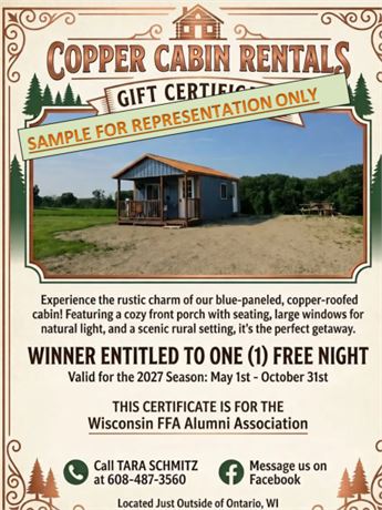 Copper Cabin Rental