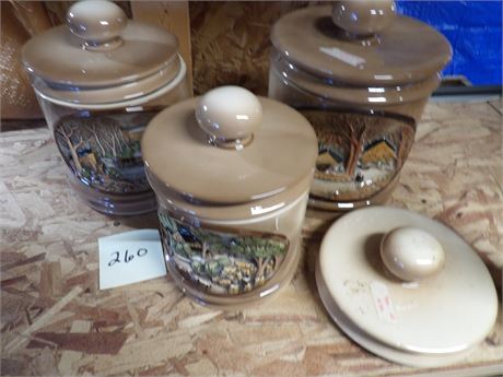 VINTAGE COOKIE JARS ETC